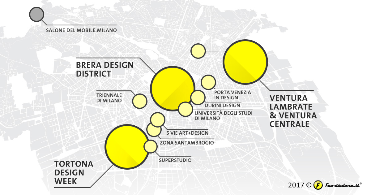 MAPPA FUORISALONE 2017
